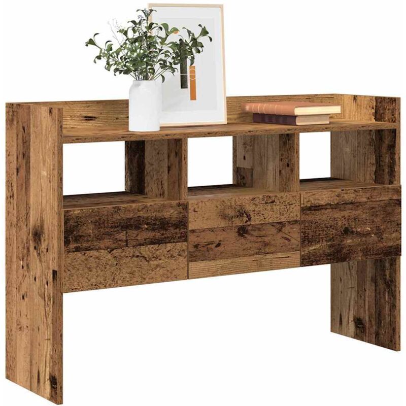 foto del prodotto credenza legno vecchio 105x30x70 cm in legno multistrato vidaxl