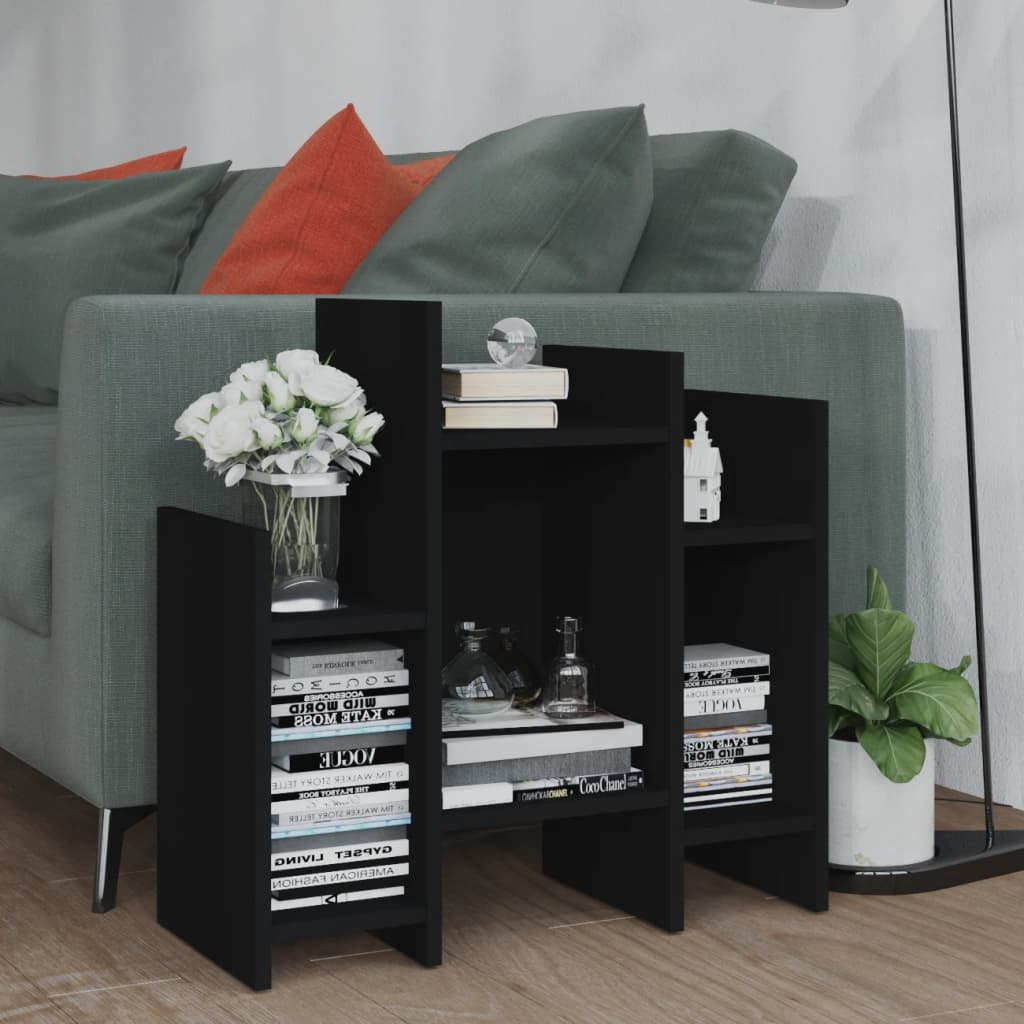 foto del prodotto credenza nera 60x26x60 cm in truciolato cod mxl 19282