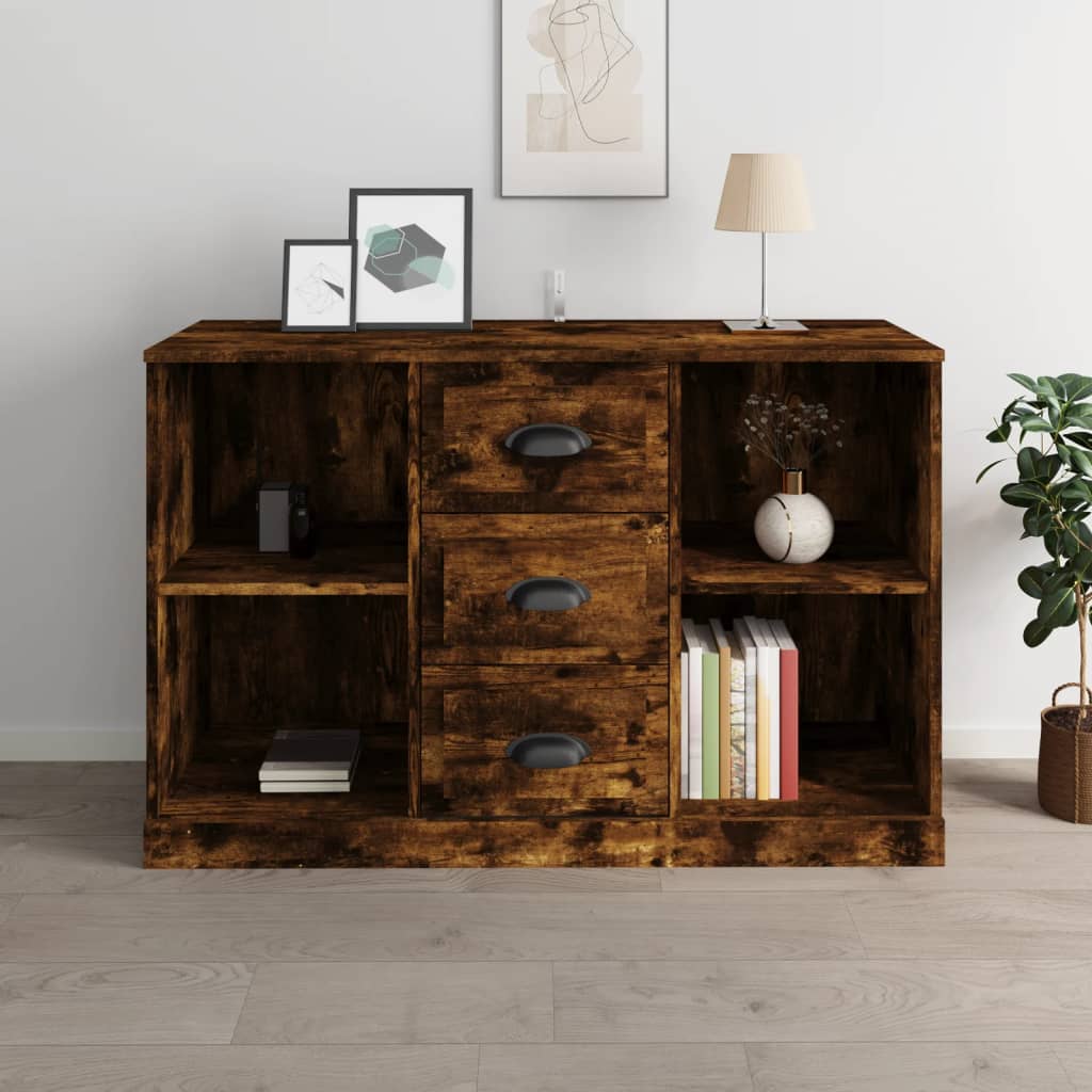 foto del prodotto credenza rovere fumo 104,5x35,5x67,5 cm in legno multistratocod mxl 129845
