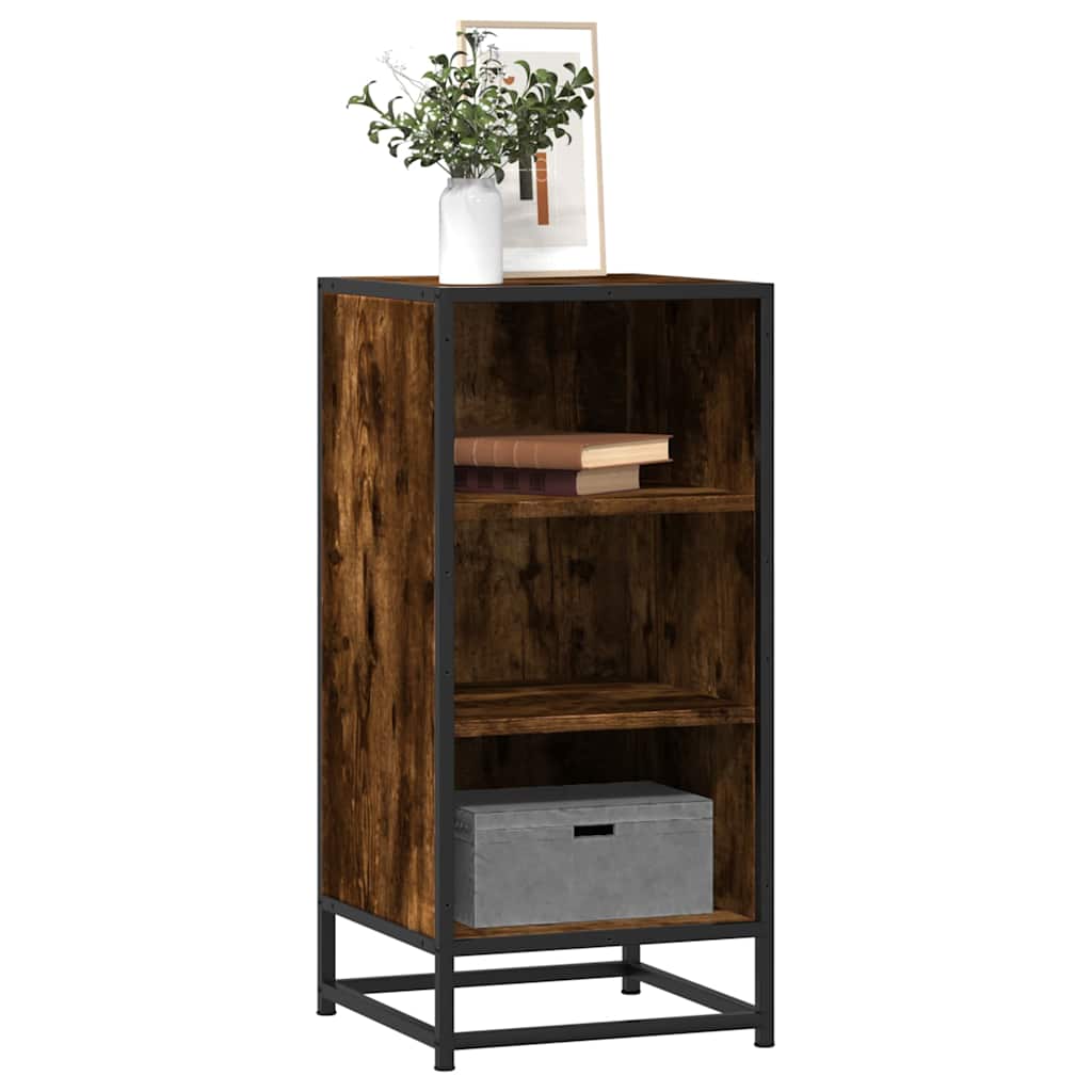 foto del prodotto credenza rovere fumo 35,5x35x76 cm in truciolato