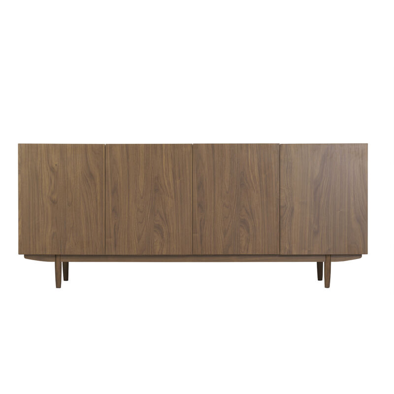 foto del prodotto credenza vintage 4 ante in legno scuro l180 cm sanaa