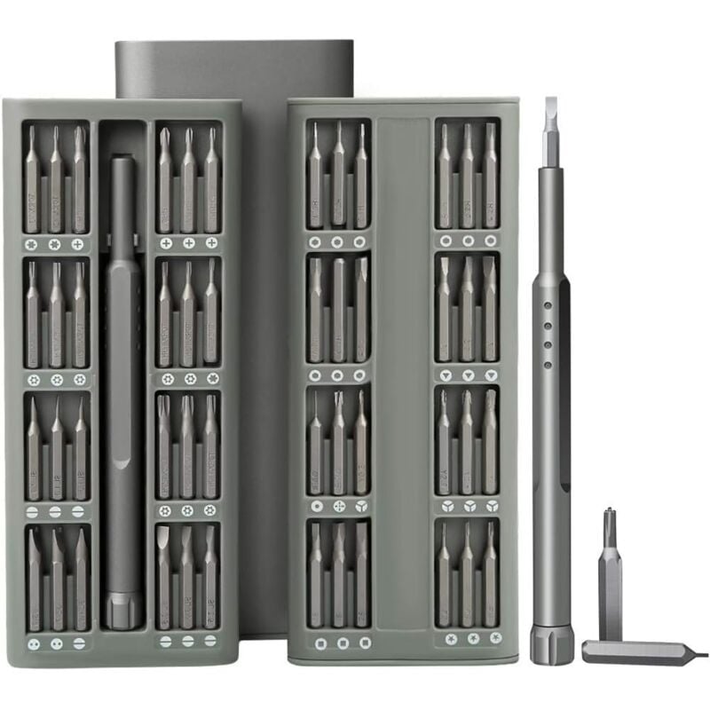 foto del prodotto crediri 48 pezzi set di cacciaviti di precisione per iphone mini s2 utensile in acciaio cacciavite per riparazione di telefoni cellulari per modello