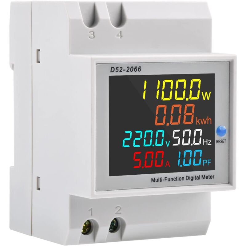 foto del prodotto crediri ac40-300v 100a contatore elettrico consumo elettrico contatore secondario contatore di energia digitale, contatore elettrico monofase, contatore di corrente ca contatore kwh tipo ct