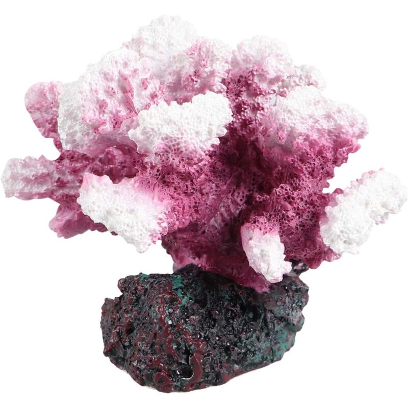 foto del prodotto crediri decorazioni per acquari in corallo piante di corallo artificiali in resina per acquari sabbia per micro terrari ornamenti per paesaggistica