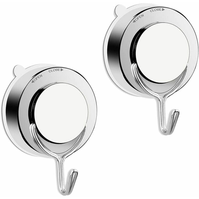 foto del prodotto crediri ganci a ventosa, ganci a ventosa per bagno, wc, cucina, ganci a parete con ventosa, gancio per asciugamani potente, gancio per doccia,