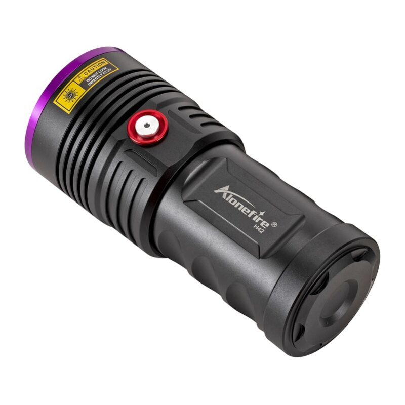 foto del prodotto crediri potente torcia uv usb ricaricabile luce nera rilevatore di urina per animali domestici