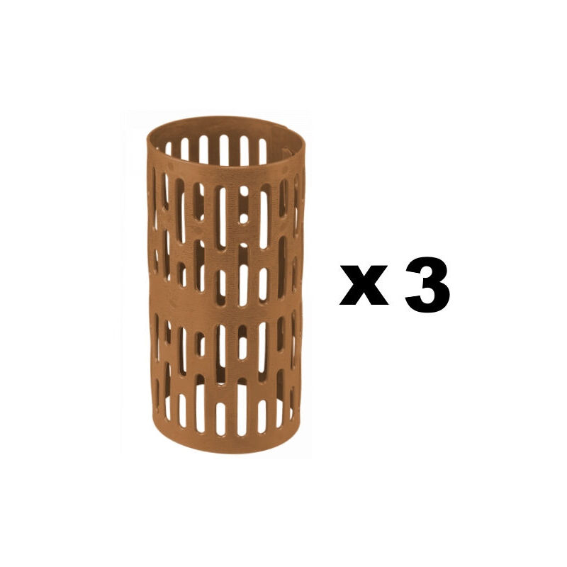 foto del prodotto crediri set di 3 coperture protettive marroni per tronchi d'albero