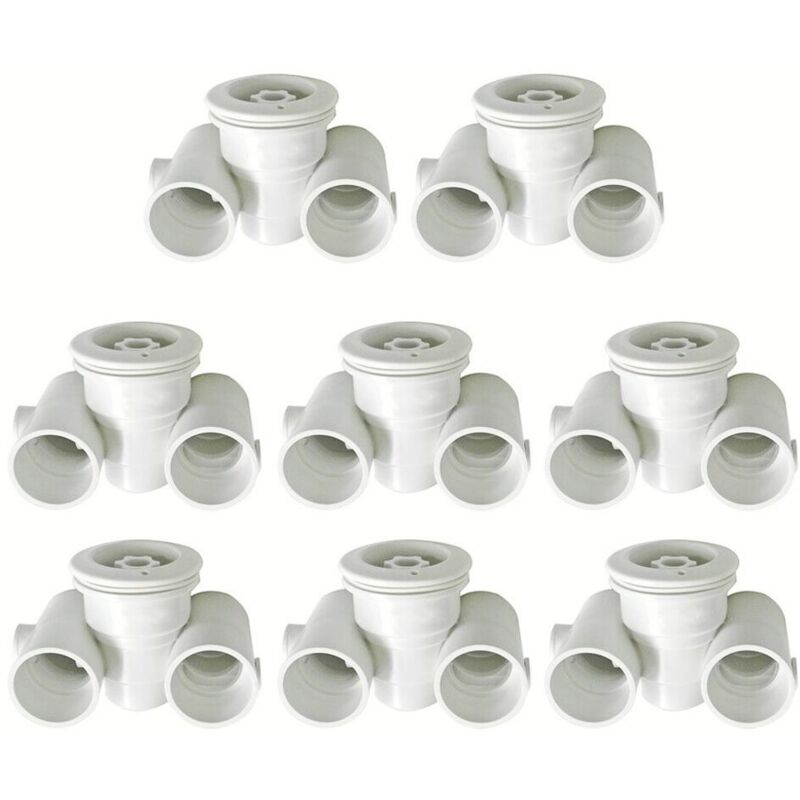 foto del prodotto crediri ugello per massaggio piscina 8 pezzi ugelli per massaggio spa big power jet accessori 48mm