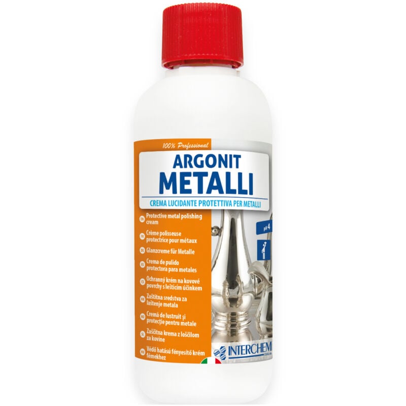 foto del prodotto crema lucidante per metalli argonit 250 ml