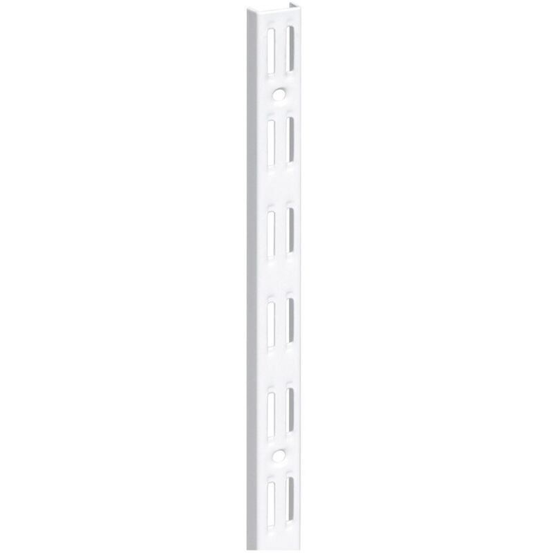 foto del prodotto cremagliera binario doppio 100 cm. bianco