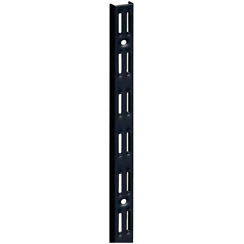 foto del prodotto cremagliera binario doppio 100 cm. nero