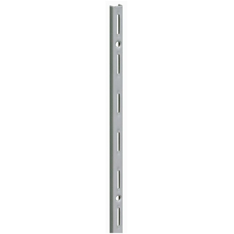 foto del prodotto cremagliera binario singolo 50 cm. grigio alluminio