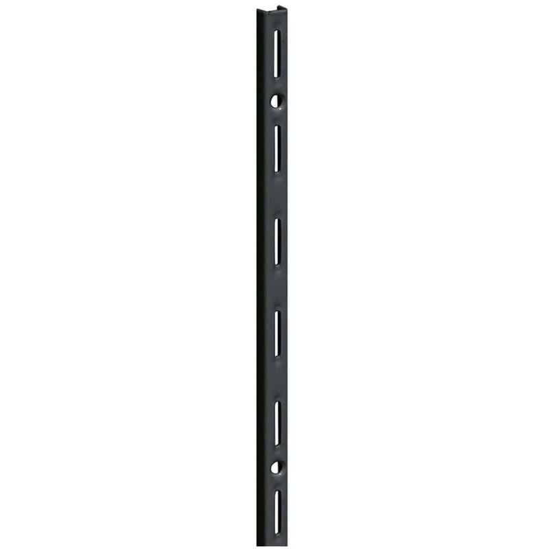 foto del prodotto cremagliera binario singolo 50 cm. nero
