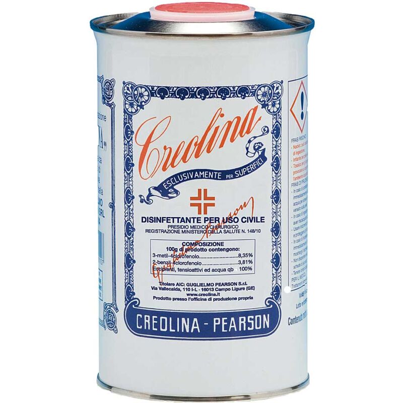 foto del prodotto creolina pearson disinfettante per uso civile e veterinario 1000 ml