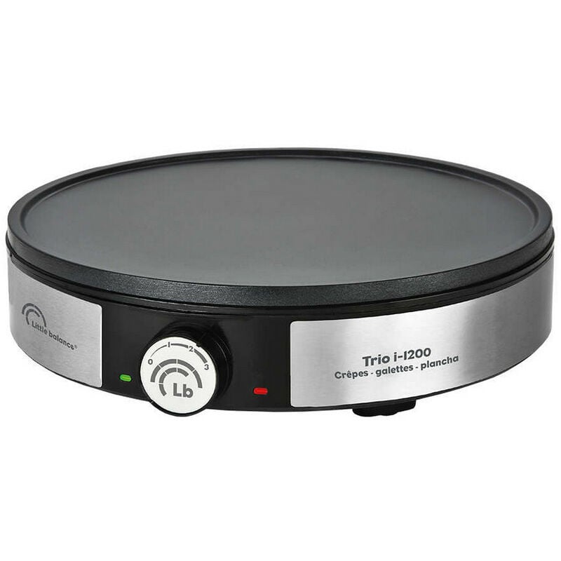 foto del prodotto crepiera 30cm 1200w acciaio inossidabile 8383 little balance