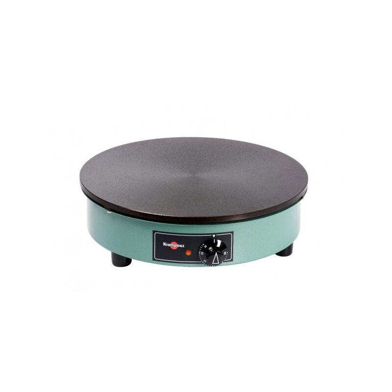 foto del prodotto crepiera in ghisa 40cm 3000w verde cebpa4ao krampouz