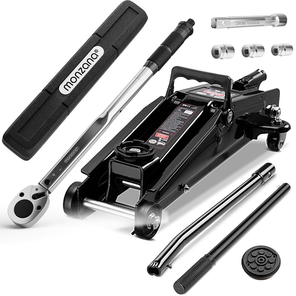 foto del prodotto cric 3t 135 400mm chiave dinamometrica