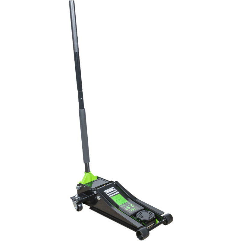 foto del prodotto cric auto a carrello sollevatore martinetto idraulico 2,5ton 505mm jbm