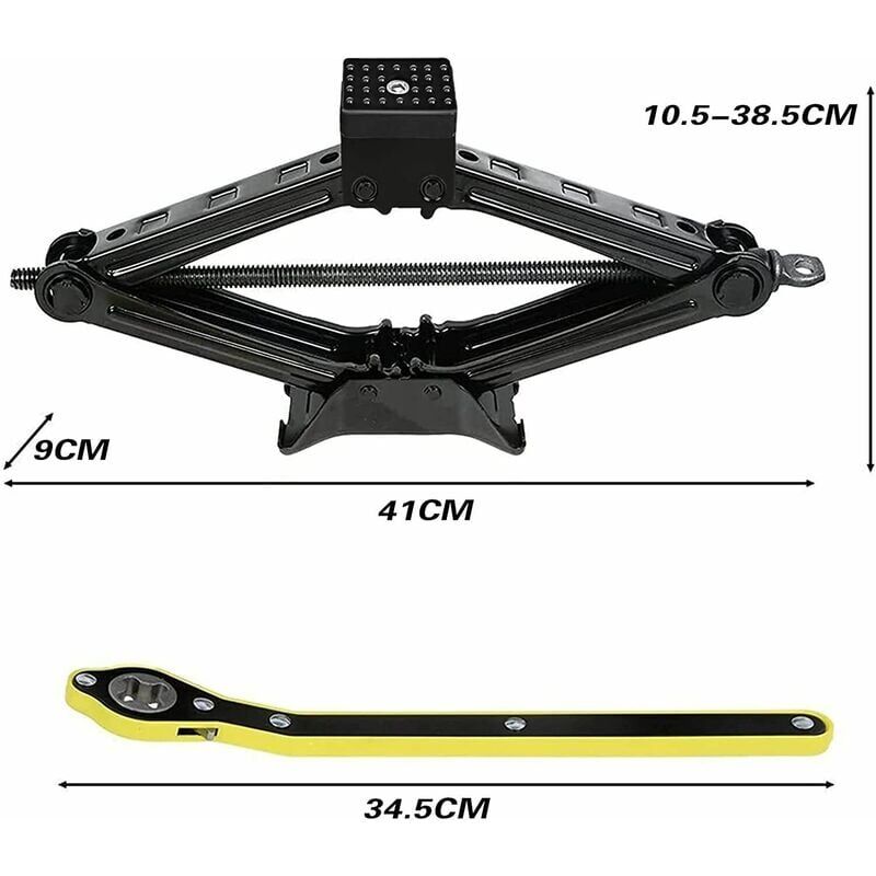 foto del prodotto cric per auto fino a 2 tonnellate cric a forbice per auto suv mpv