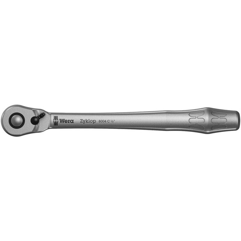 foto del prodotto cricchetto con levetta d inversione 1 2 12.5 mm 281 mm wera zyklop metal 8004 c 05004064001