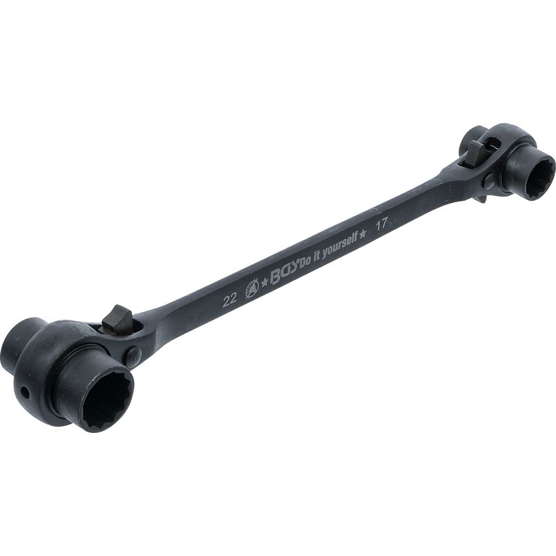 immagine 0 del prodotto cricchetto doppia bussola poligonale 4 in 1 14 17 19 22 mm