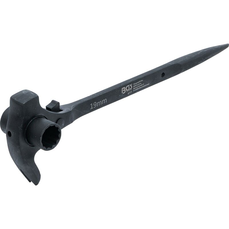 foto del prodotto cricchetto doppia bussola poligonale 4 in 1 19 x 22 mm