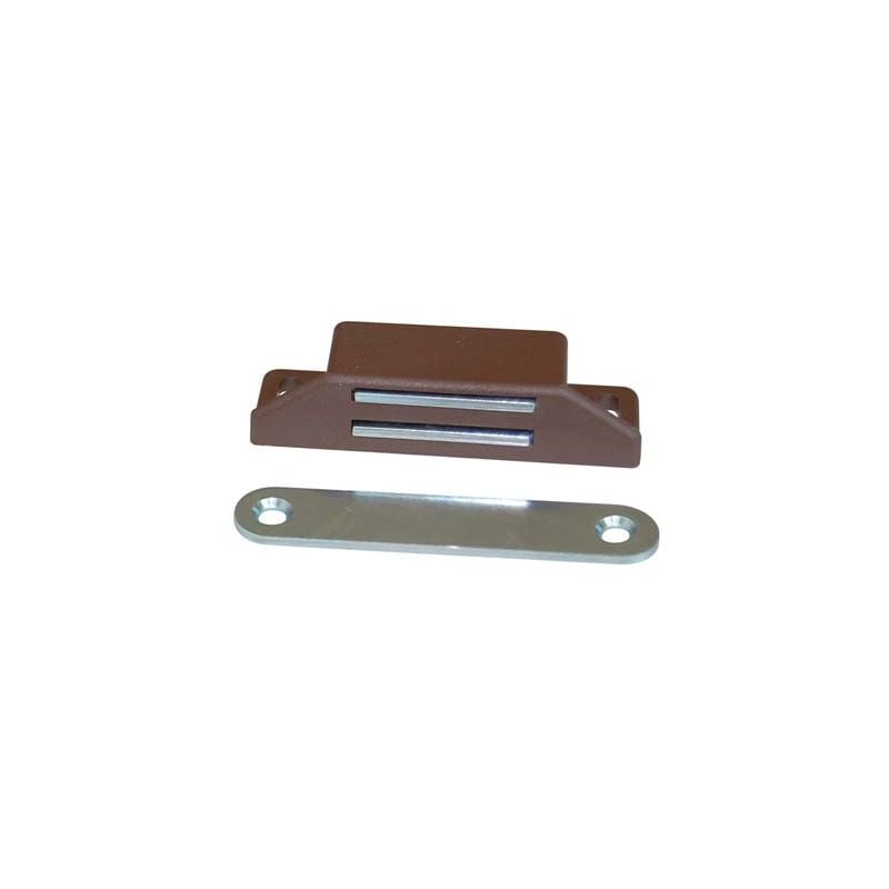 foto del prodotto cricchetto magnetico sportelli 658 mm 65x19 h.mm 15 kg 8 incontro marrone
