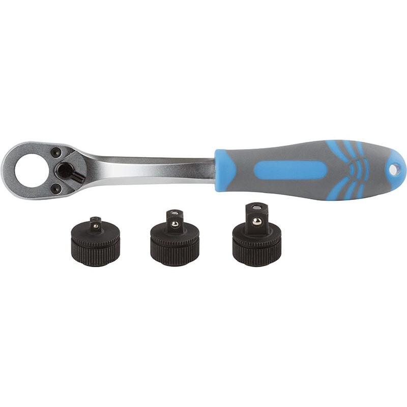 foto del prodotto cricchetto reversibile a cambio rapido 3 in 1 fervi cn450n0 0