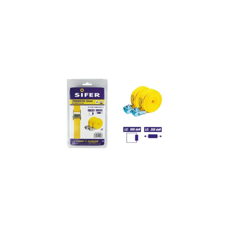 foto del prodotto cricchetto sifer ponsa 35 mm 4 m 2 unit sitr35 4 b2