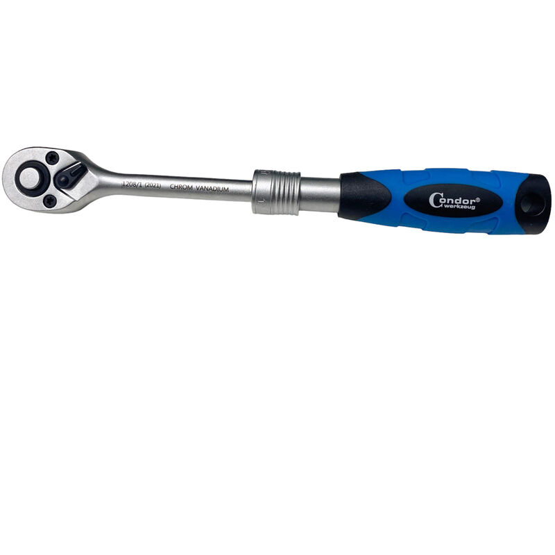 foto del prodotto cricchetto telescopico reversibile 1 4 150 200mm condor