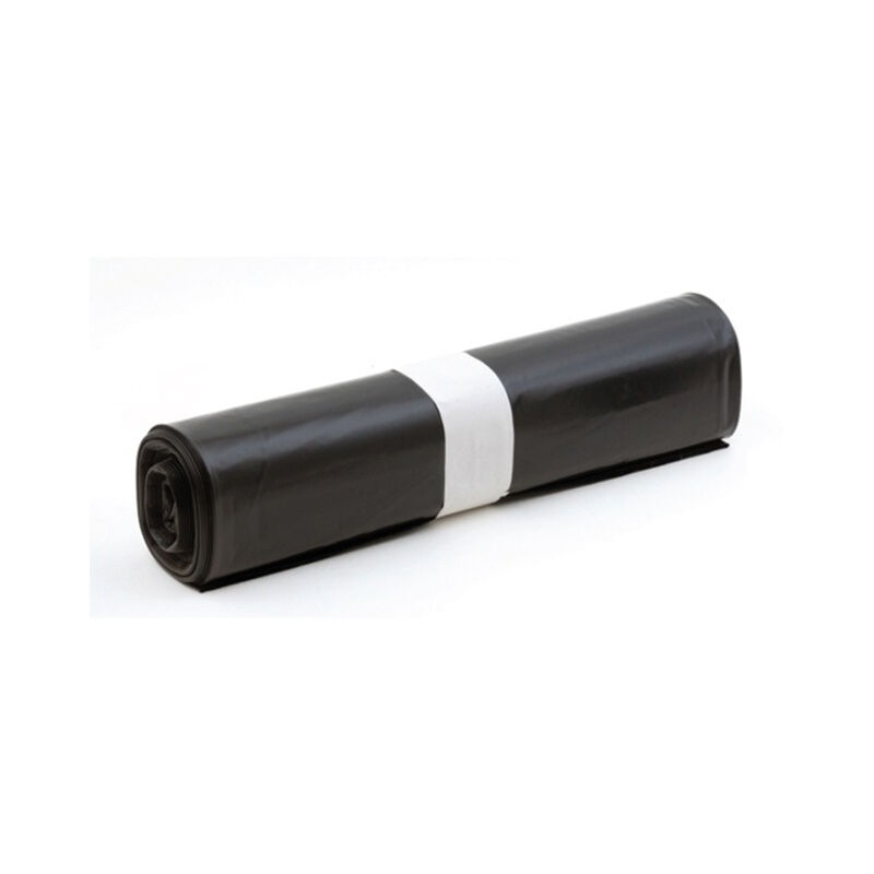 foto del prodotto cristal rotolo di 20 fodere per bidoni hygiene nere 130l 65 micron sb14c3nr