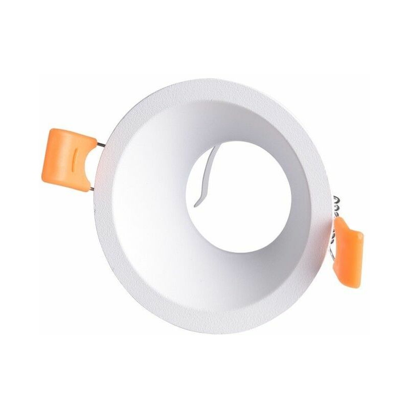 foto del prodotto cristalrecord anello da incasso living rotondo bianco 01 076 01 000