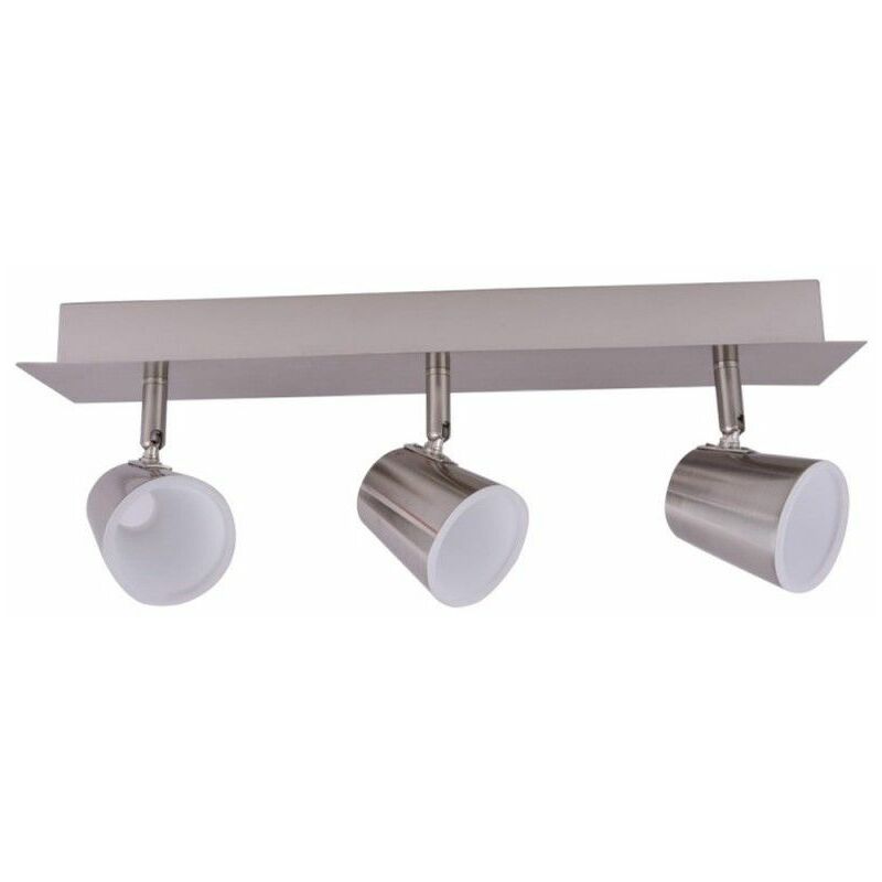 foto del prodotto cristalrecord faretti strip 3 led 15w 4000k ice nichel cr 43 613 01 002