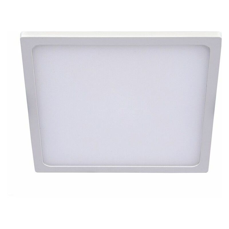 foto del prodotto cristalrecord incasso led downlight kaju quadrato extra slim bianco 30w 2600 lumen cr 02 656 30 420