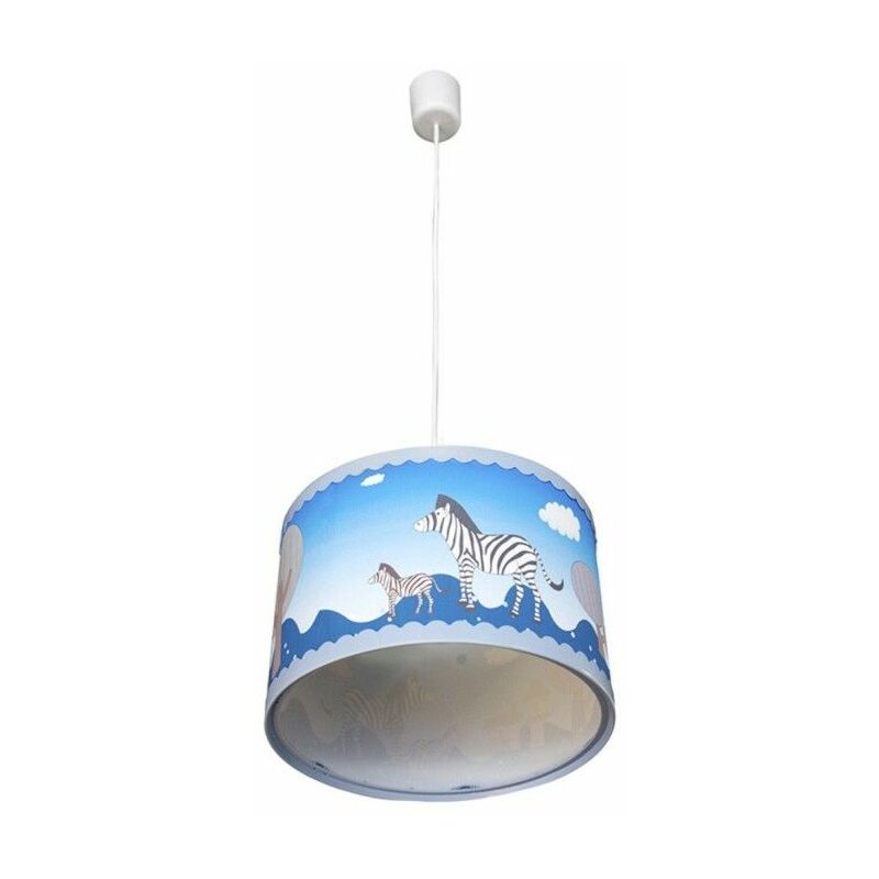 foto del prodotto cristalrecord lampada da soffitto bambini animali blu noah cr 99 007 01 120