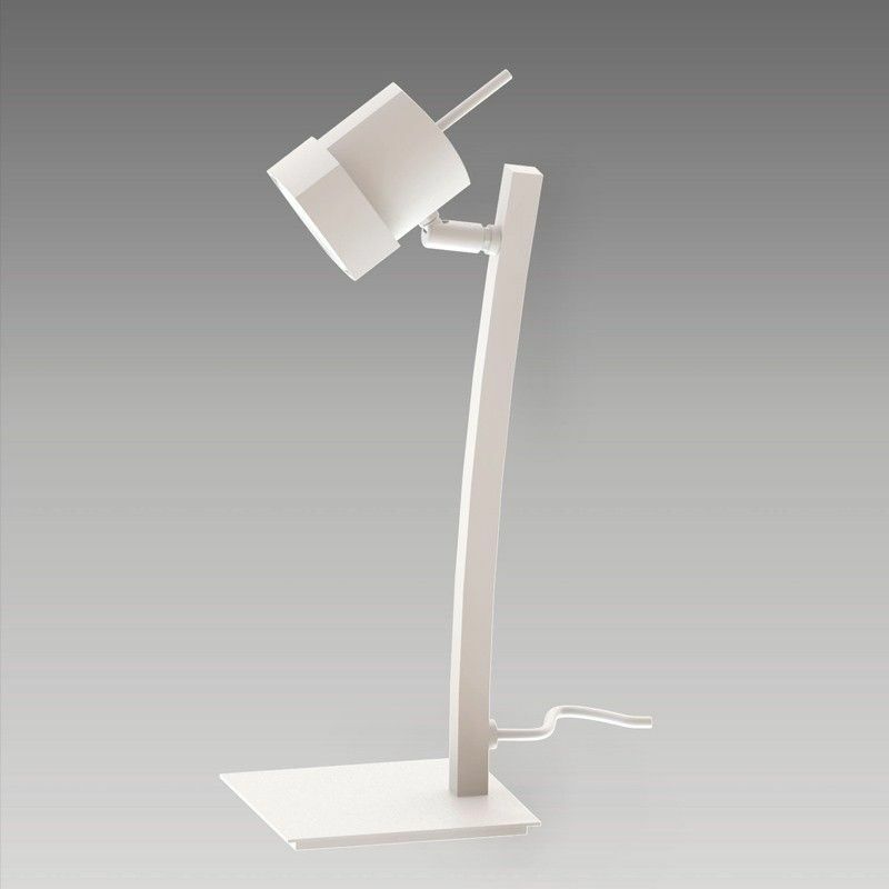 foto del prodotto cristalrecord lampada da tavolo 1 luce moka bianco mate 035 2150 1 125