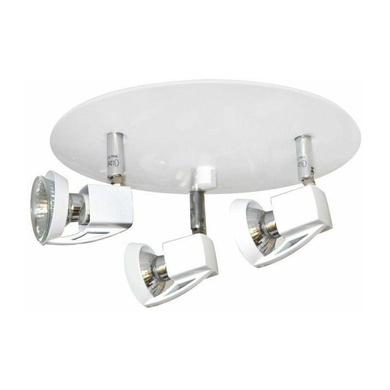 foto del prodotto cristalrecord plafoniera bianca 3 faretti arco 001 2000 3 001