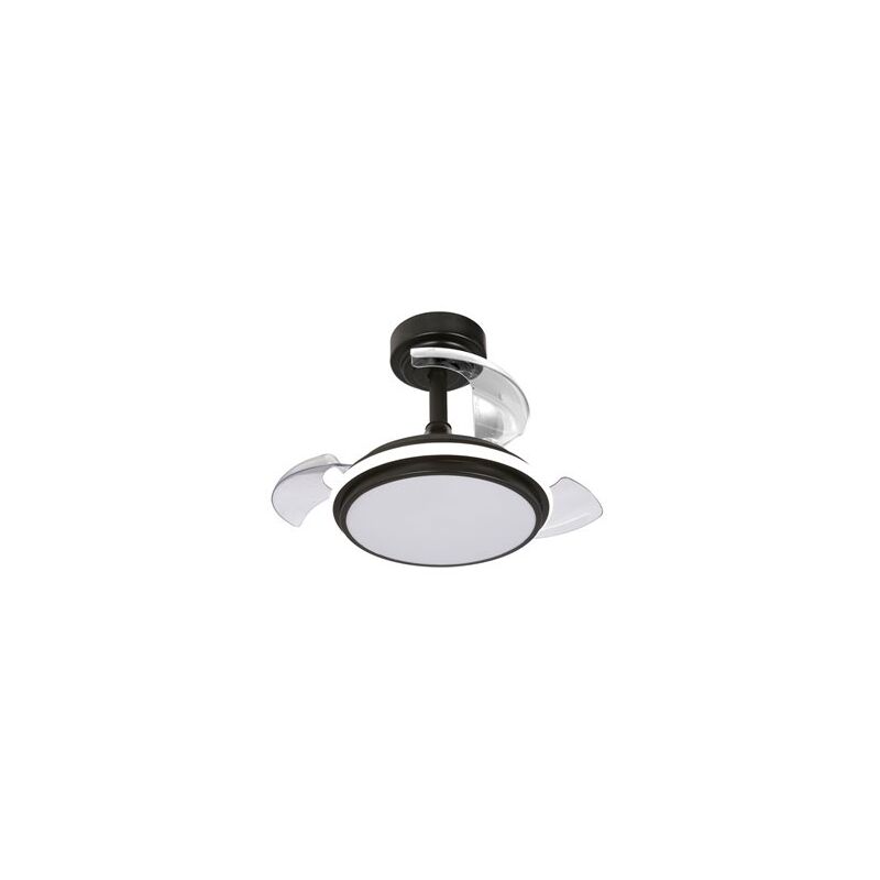 foto del prodotto cristalrecord ventilatore antila mini xs nero led 35w 3000lm cct