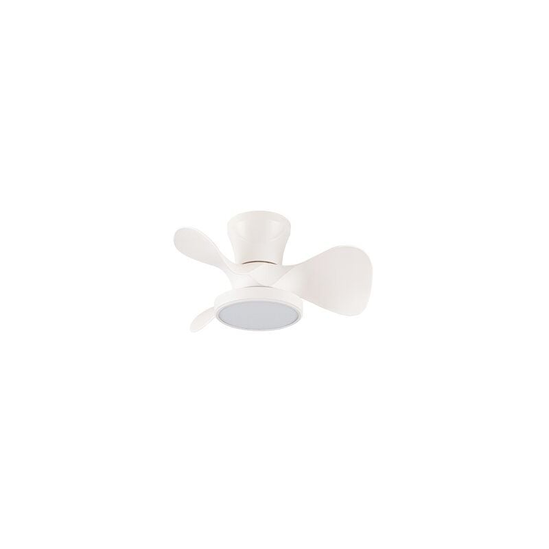 foto del prodotto cristalrecord ventilatore da soffitto led bianco moll 20w 1900lm cct dim