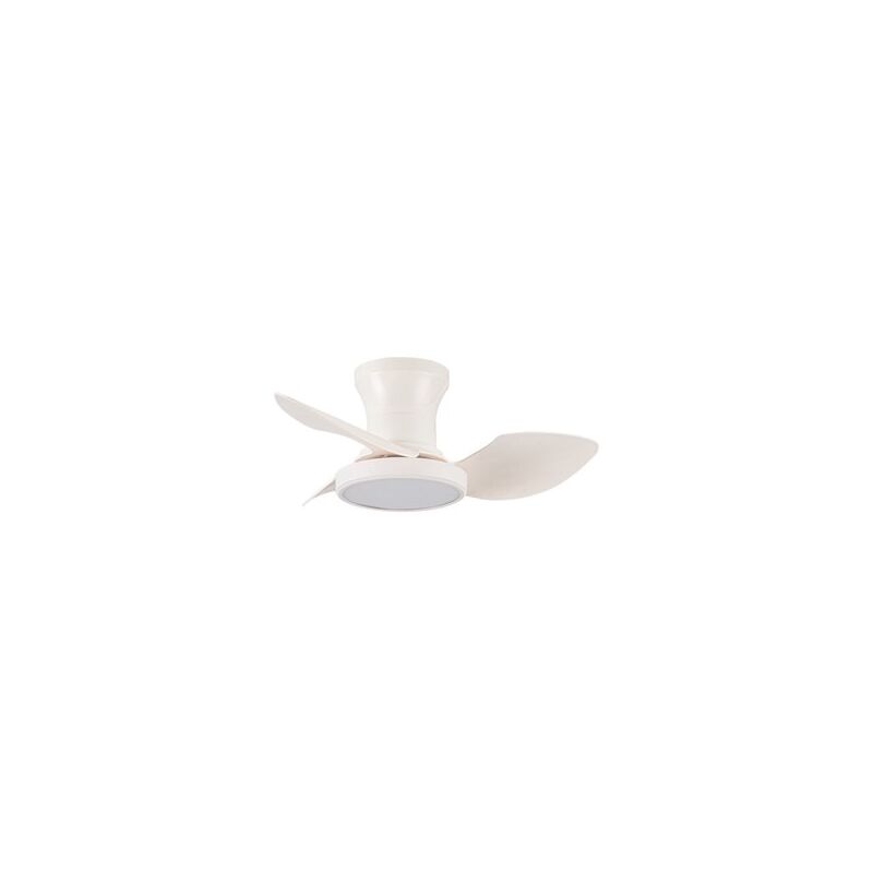 foto del prodotto cristalrecord ventilatore da soffitto led bianco reel 20w 1900lm cct dim