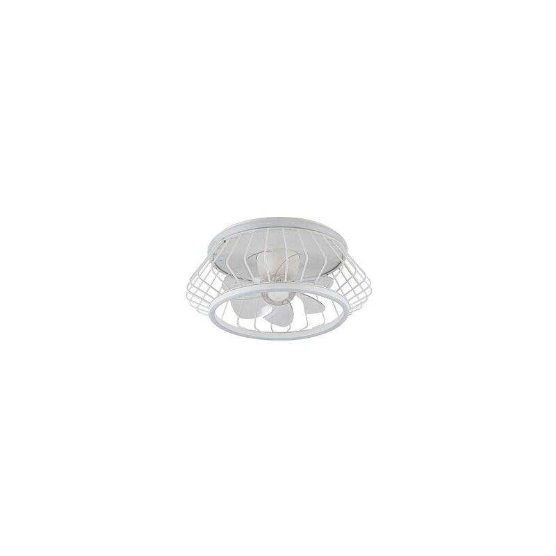 foto del prodotto cristalrecord ventilatore da soffitto led cobra bianco 50w 4800lm. tdc dim