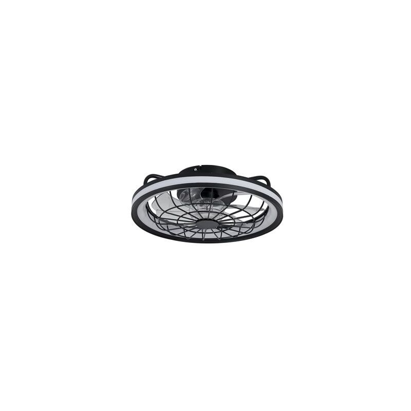 foto del prodotto cristalrecord ventilatore da soffitto rafale led 50w 4800lm. dim. cct