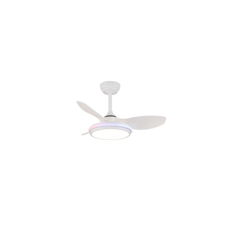 foto del prodotto cristalrecord ventilatore da soffitto stel tl mini rgb 31w 2980lm cct dim led