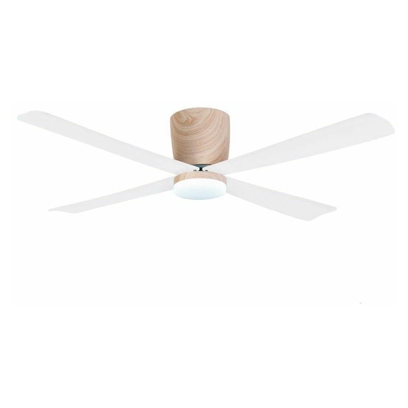 foto del prodotto cristalrecord ventilatore dc surat legno led 15w