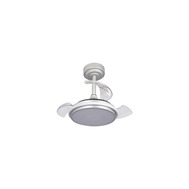 foto del prodotto cristalrecord ventilatore led antila mini xs grigio 35w 3000lm cct