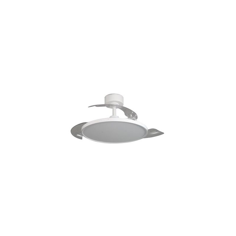 foto del prodotto cristalrecord ventilatore led con pale retrattili mince 36w 3600lm cct dim