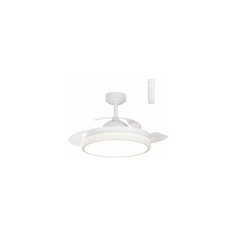foto del prodotto cristalrecord ventilatore led con pale retrattili vera da 35 w