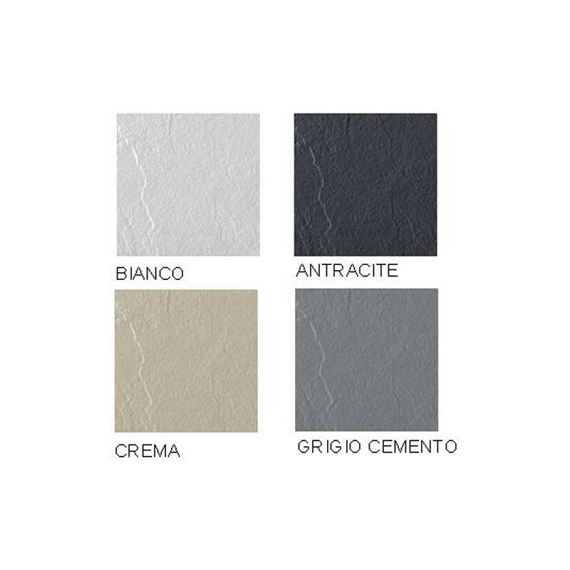 foto del prodotto cristina ondyna piatto doccia 90x140 h.3 in marmoresina grigio cemento di