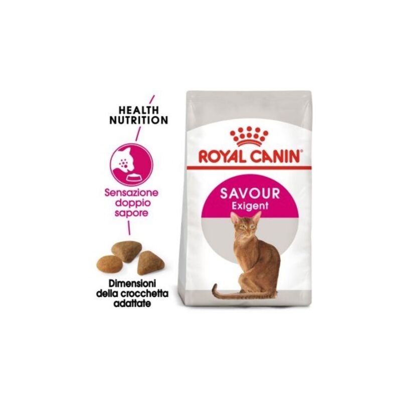 foto del prodotto crocchette gatto exigent savour 400 gr 2 kg royal canin size 400 gr