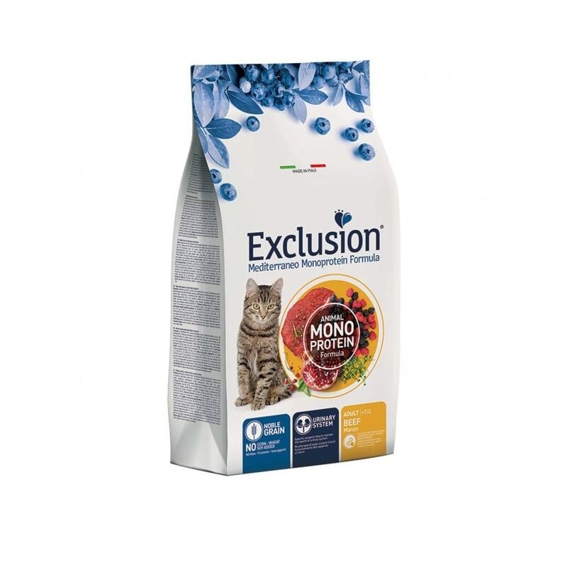 foto del prodotto crocchette gatto noblegrain adult manzo 300g exclusion